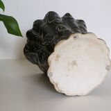 Antique ceramic pot cover, vintage