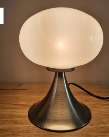 Lampe champignons tactile par Prisma Leuchten, années 80
