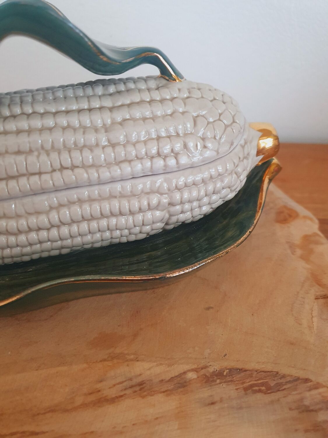 Box on the cob of corn