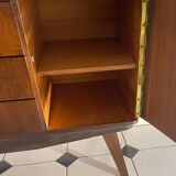 Vintage compass feet sideboard