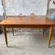 Table extensible scandinave en teck années 1950