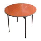 Orange formica table