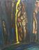 Michel Chapuis, acrylic on expressionist canvas, 1987