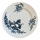 Assiette plate ancienne terre de fer - Boch Frères Keramis - Modèle Régent