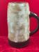 Contemporary ceramics decorated with fleur-de-lys, signed APH? H: 26 cm