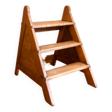 Closed staircase from the mid-20th century, mortise joints