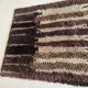 Original Abstract Scandinavian High Pile Abstract Rya Rug Carpet, Finland, 1960s
