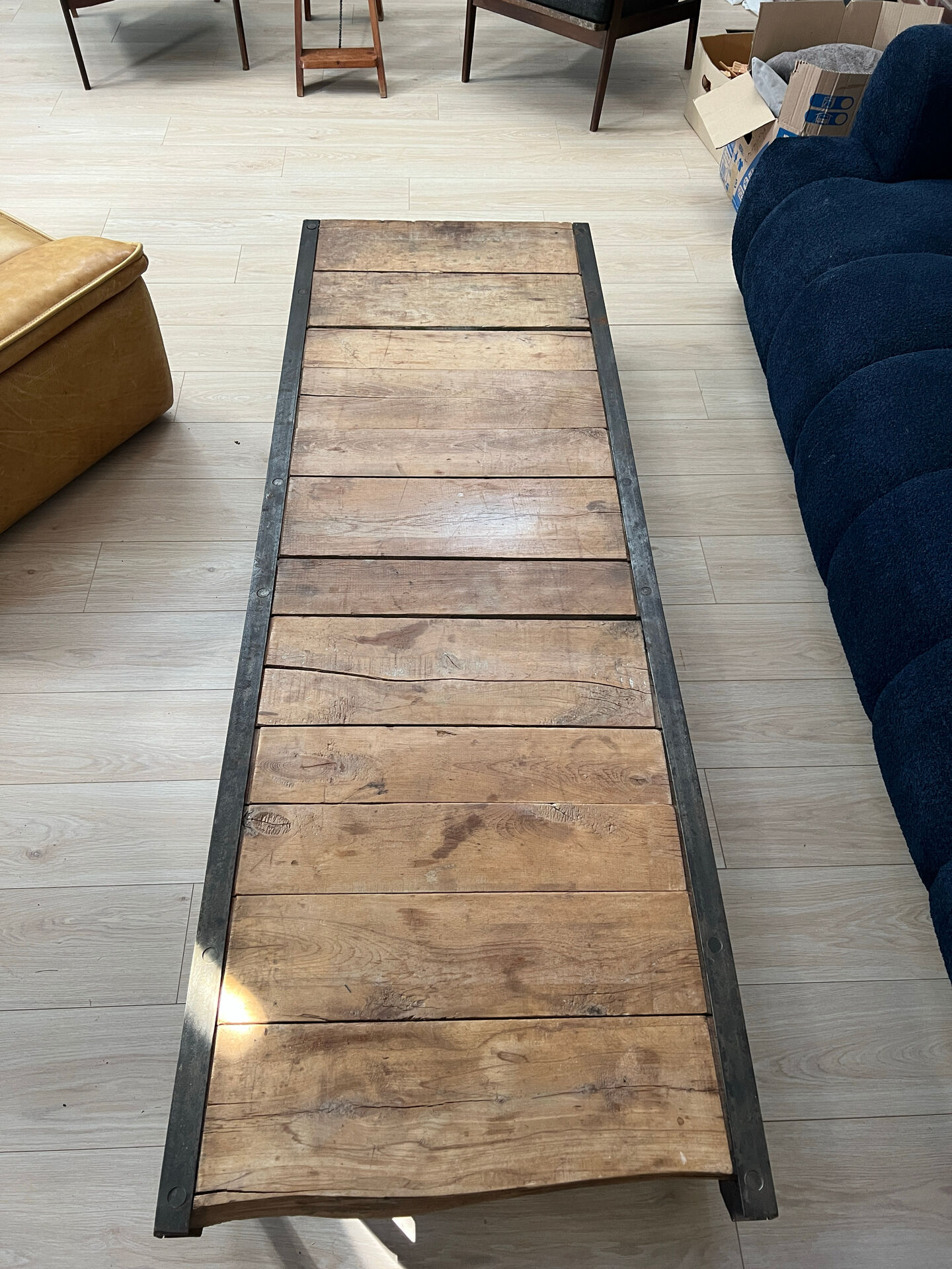 Table basse industrielle