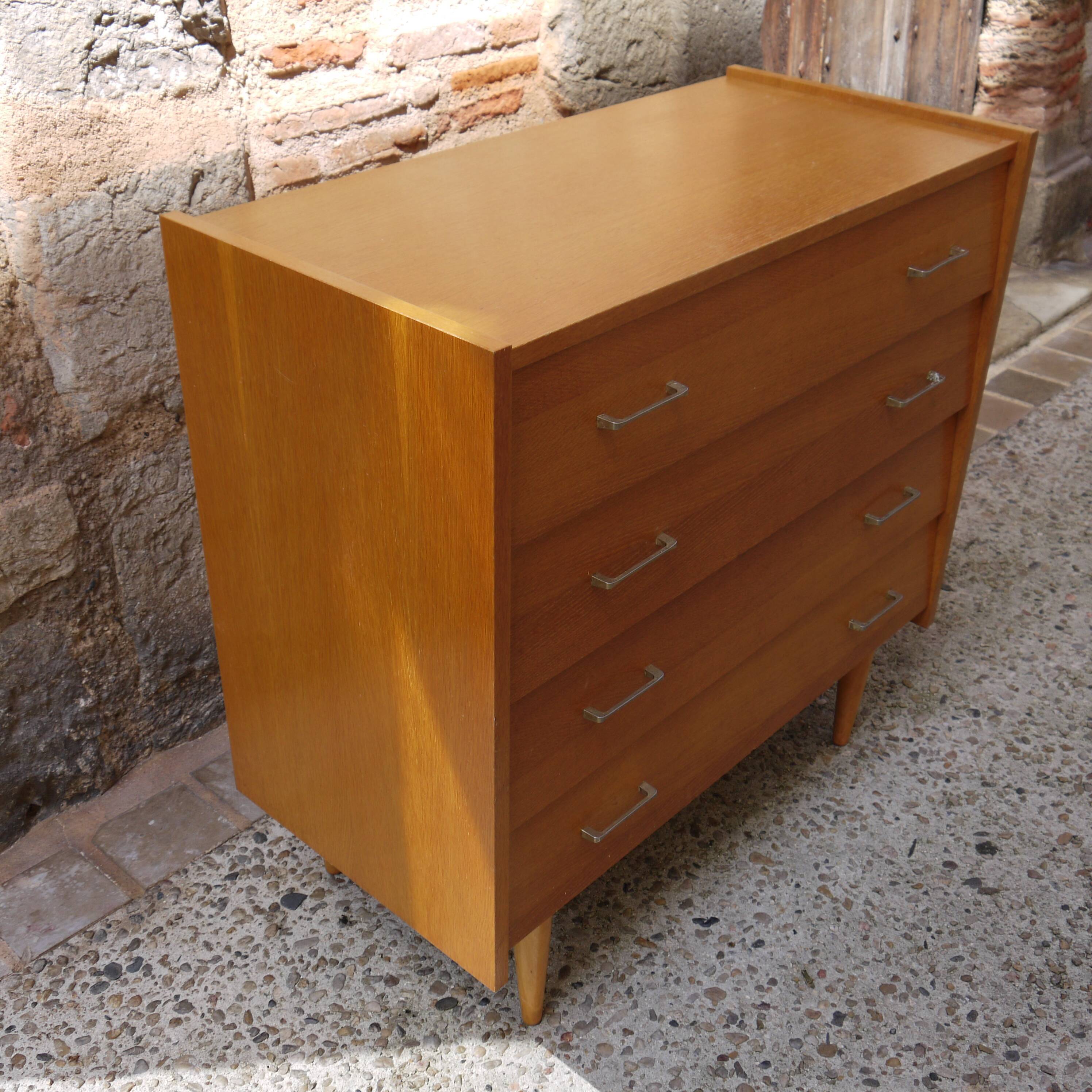 Commode 4 tiroirs 1950