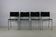 Set of four leather dining chairs by Martin Visser for Spectrum Holland