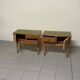 Italian Mid-Century modern bedside tables, 1950s, set of 2