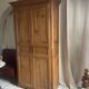 Armoire parisienne en bois massif