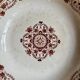 Round and hollow dish Jules Vieillard - Bordeaux in iron earth, service "Lou
