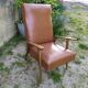 Fauteuil années 50 pieds compas