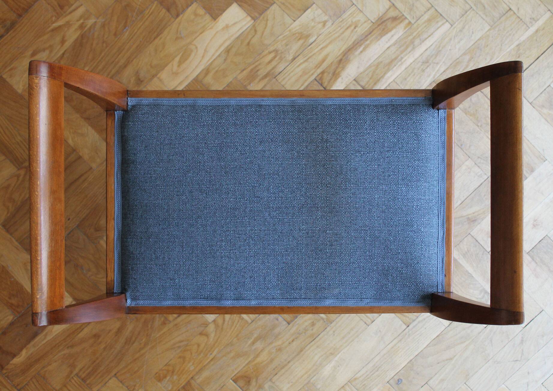 Elegant Art Deco Piano Seat/Tabouret, Europe, 1920s