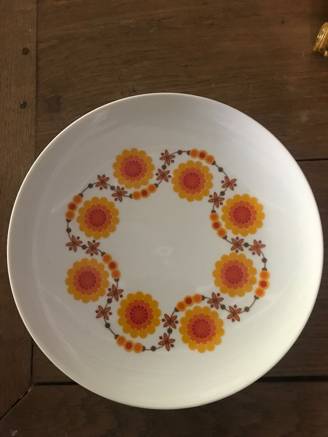 6 plates bavaria vintage 70