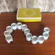 12 old candlesticks ikea design ehlen johansson white ceramic + box