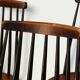Set of 4 vintage wooden chairs, 1960s