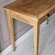 Renovated antique chestnut desk with shell handle | fernand