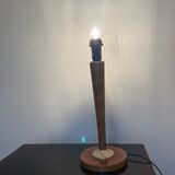 Old wooden Art Deco lamp stand