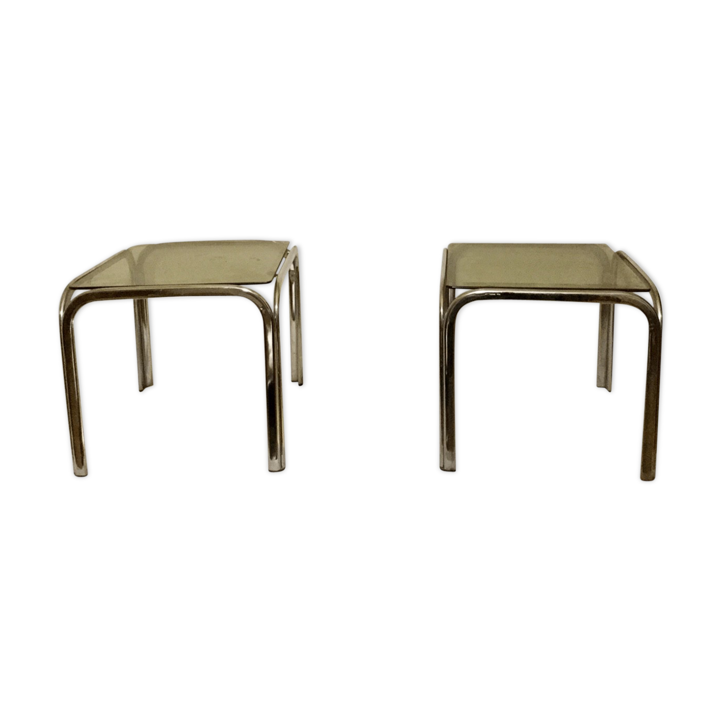 Pair of bedside vintage 70