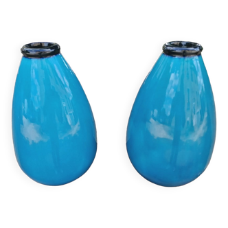 Pair of art deco vases