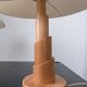 Pair of pine lamps, 1980s