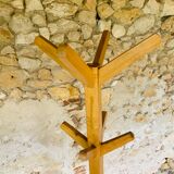 Vintage floor-standing coat rack, circa 1970s