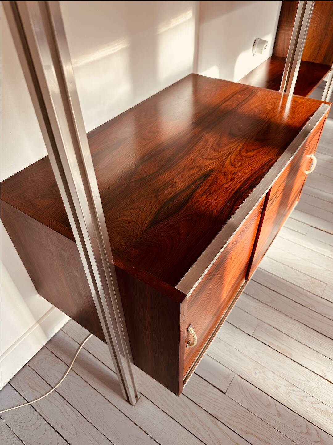 Modular bookshelf George Nelson & Associates OMNI system