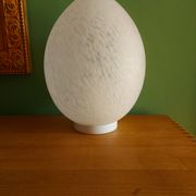 Glass egg lamp