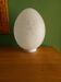 Glass egg lamp