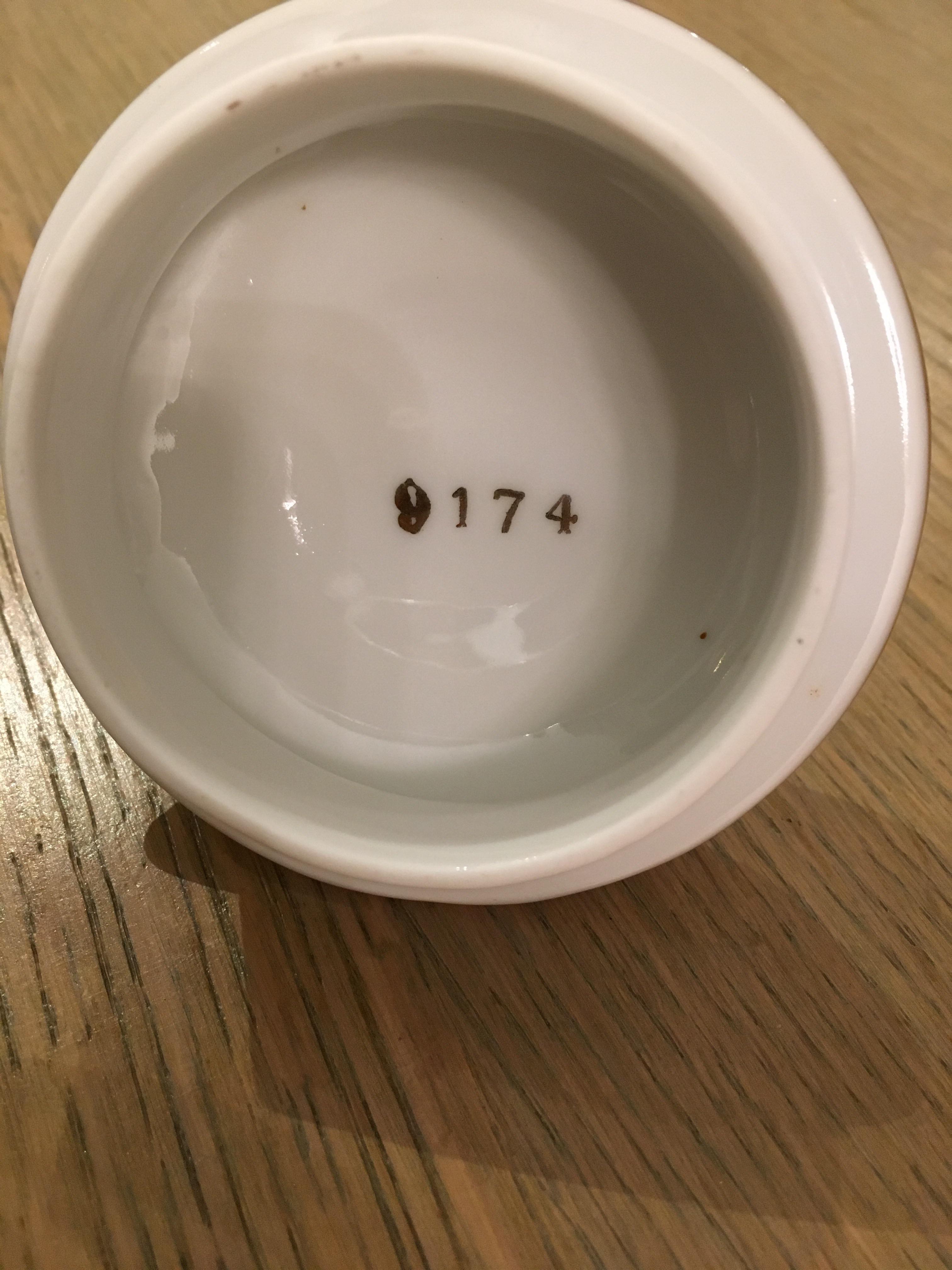 Porcelain sugar from France