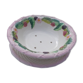 Old drainer and slurry dish
