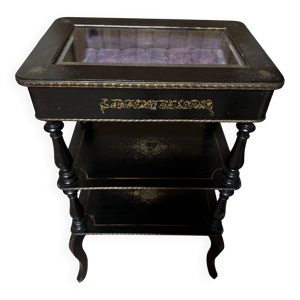Table vitrine époque