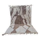 Handmade wool Berber rug 300X200 cm