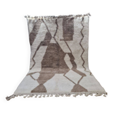 Handmade wool Berber rug 300X200 cm