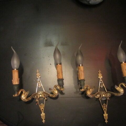 Pair of Empire wall sconces