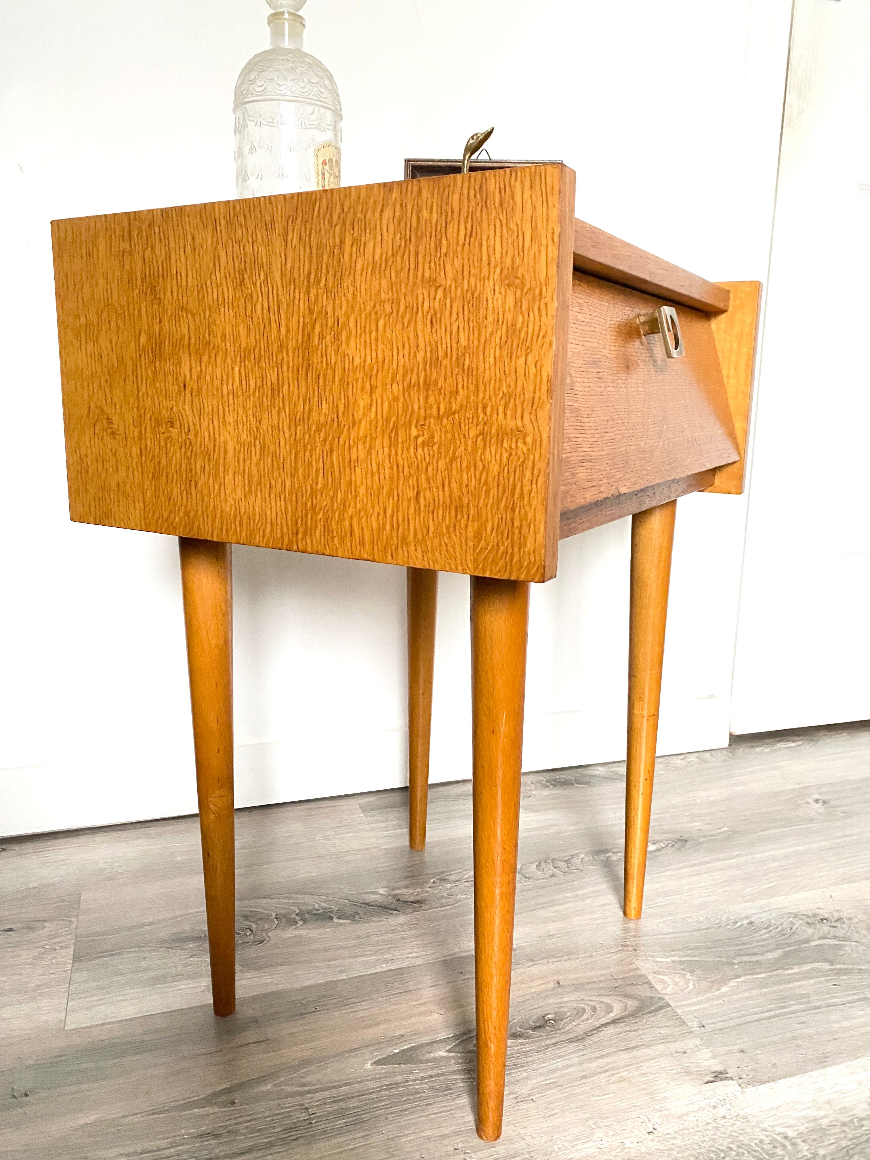 Vintage bedside table