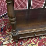 Service, service trolley with wheels, 4 drawers, solid oak