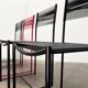 Spaghetti chairs model 101 Italian Postmodern Space Age by Giandomenico Belotti for Alias, 1970s, set of 4