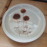 3 old Sarreguemines flat plates