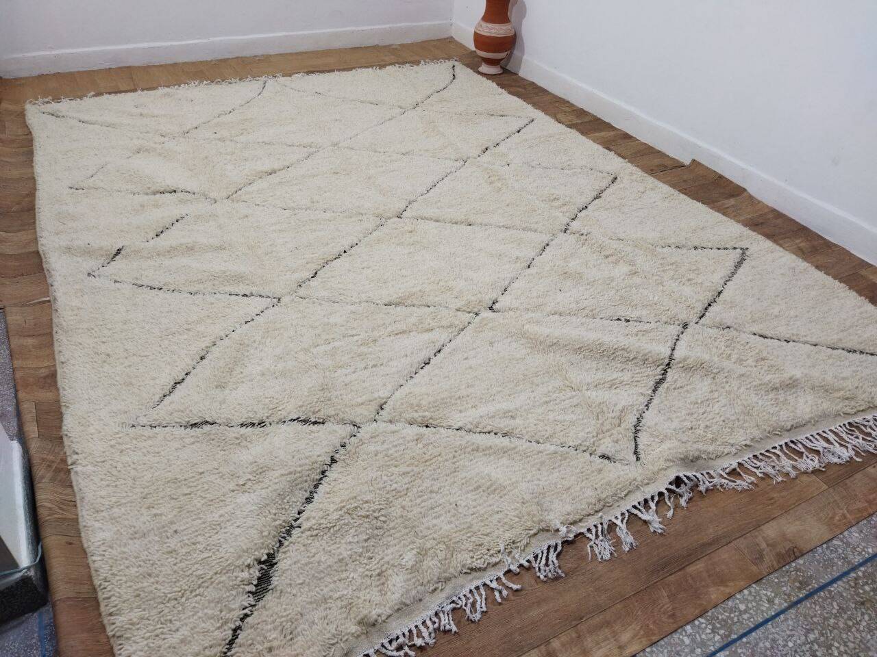 Handmade Moroccan Berber Rug 345 X 266 CM