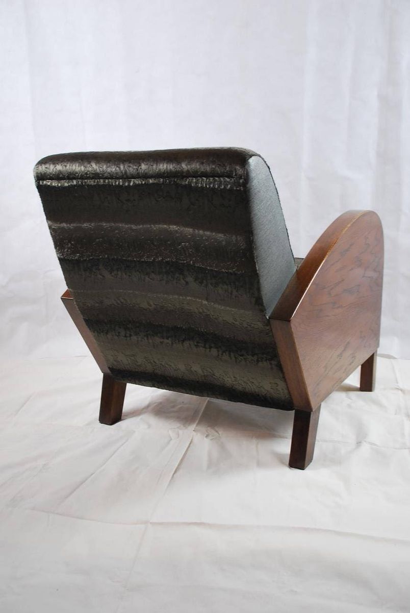 Chair & table low mid-century custom