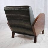 Chair & table low mid-century custom