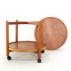 Danish Trolley with Removable Tray - teak