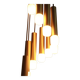 1970s cascade lamp in brass