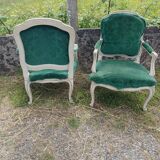 Pair of armchairs