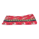 Kantha sari couvre-lit, Tartan coton recyclé brodé à la main