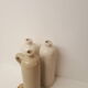 3 sandstone bottles