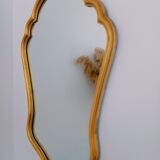 Miroir doré, 64x43 cm